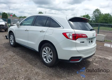 2017 Acura Rdx Technology из США, поврежденный, VIN 5J8TB4H58HL034424